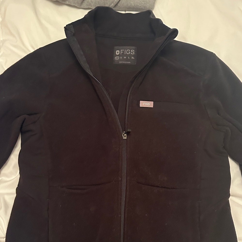 Figs Women's Black Utility Jacket